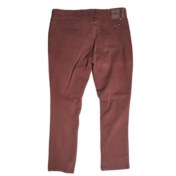 Brixton Mens Jeans Pinecone Brown Rust 34X30 Straight Leg Denim Pants - Picture 2 of 12